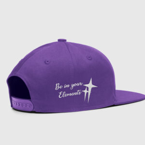 hemotions snapback cap purple