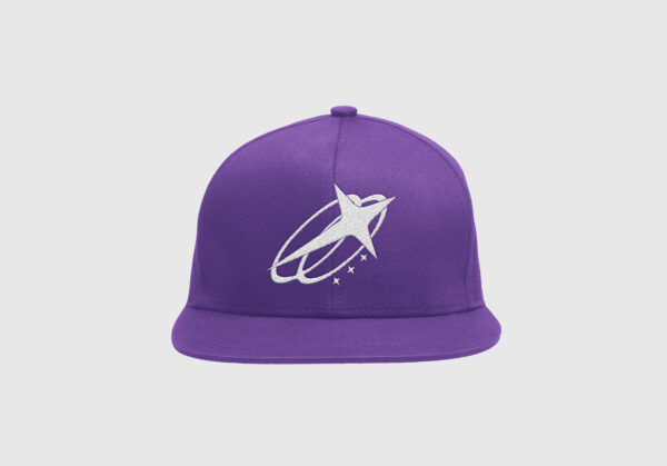 hemotions snapback cap purple