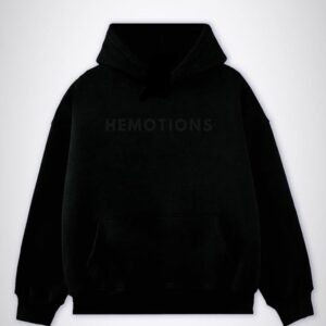 hemotions hoodie black